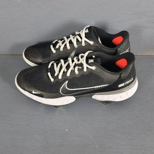 Nike Alpha Huarache Elite 3 Low Baseball Cleats Men Sz 8 Black